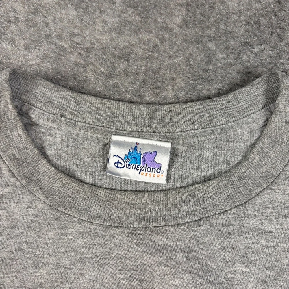 Disney Mickey Mouse T-Shirt Mens 2XL Gray Disneyland Beach Surf‎ Woody Car